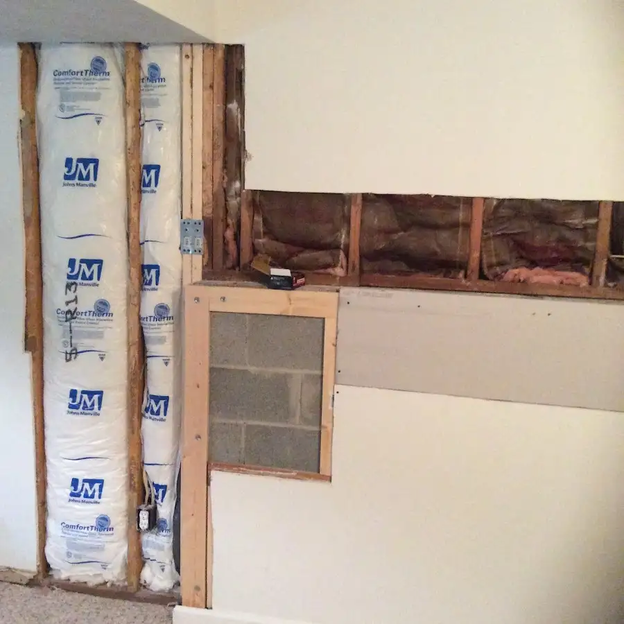 Wall insulation replacement during Odor Removal & Deodorization in Loyalsock